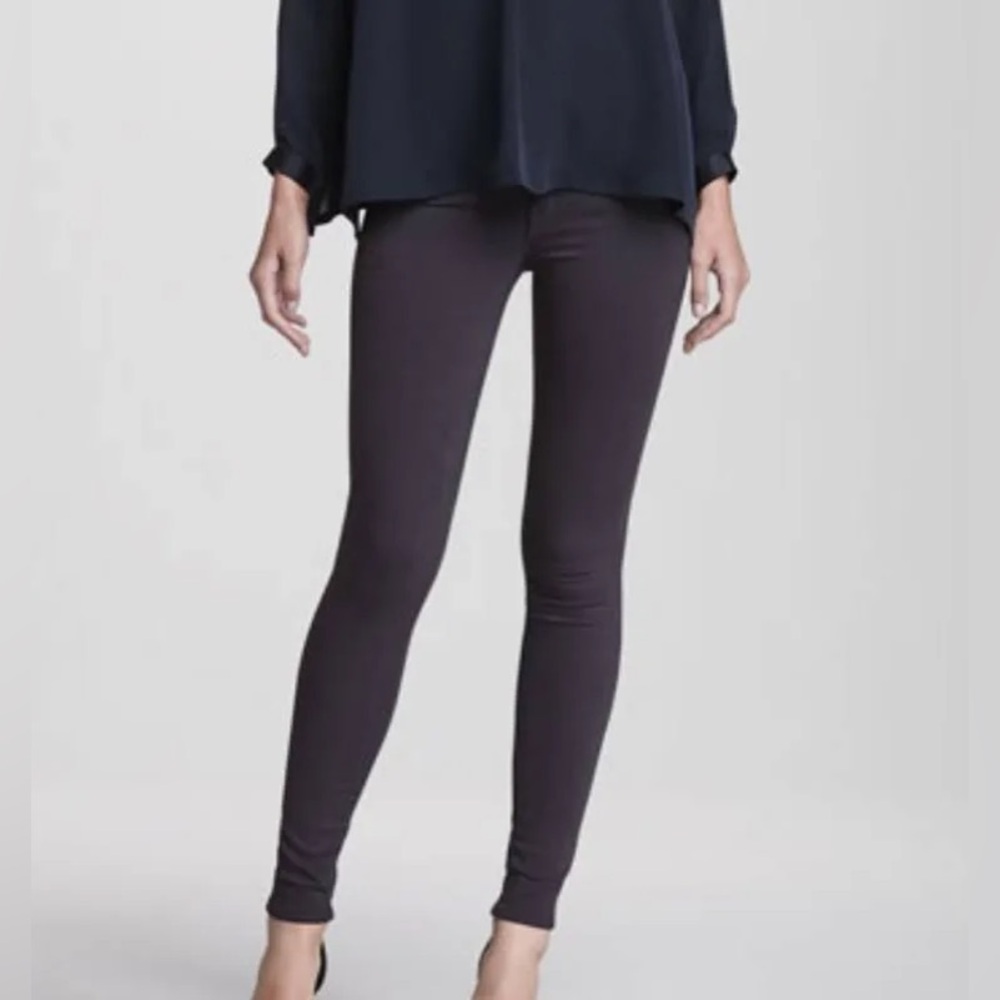 VINCE Women’s Riley Legging Storm Gray Size 26 Stretch Denim Slim Cut 28” Inseam